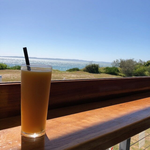 drink at woorim and beach